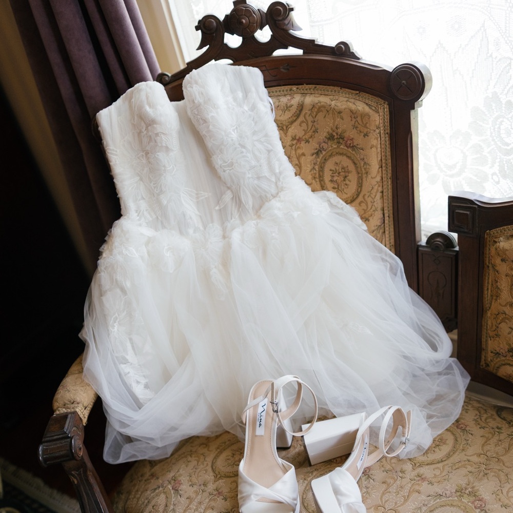 By Watters Fluff Mini Dress - Picture 4 of 9
